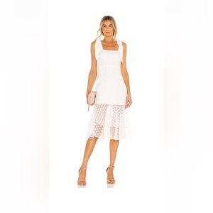 Lovers + Friends Day Keeper Midi Dress size large